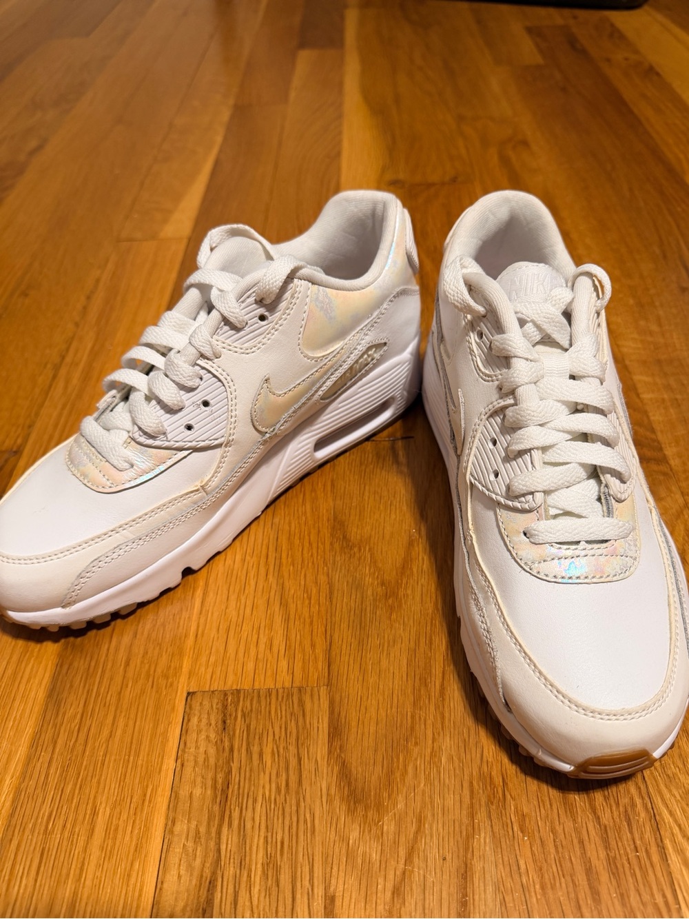 Nike Women’s White Iridescent Air Max Sneakers